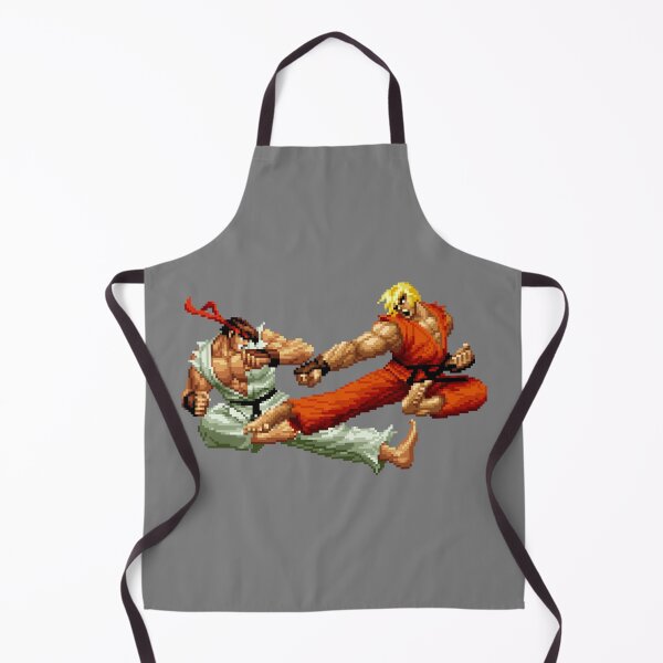 Item preview, Ryu VS Ken Street Pixel Fighter designed and sold by NEOFO.