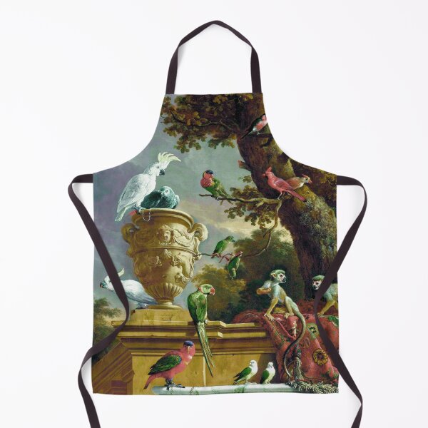 Item preview, The Menagerie by Melchior d' Hondecoeter (digitally enhanced)  designed and sold by Amanda1775.