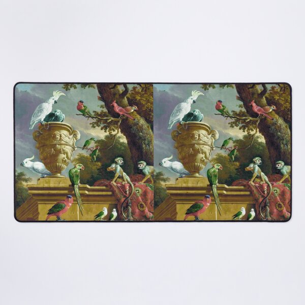 Item preview, The Menagerie by Melchior d' Hondecoeter (digitally enhanced) designed and sold by Amanda1775.