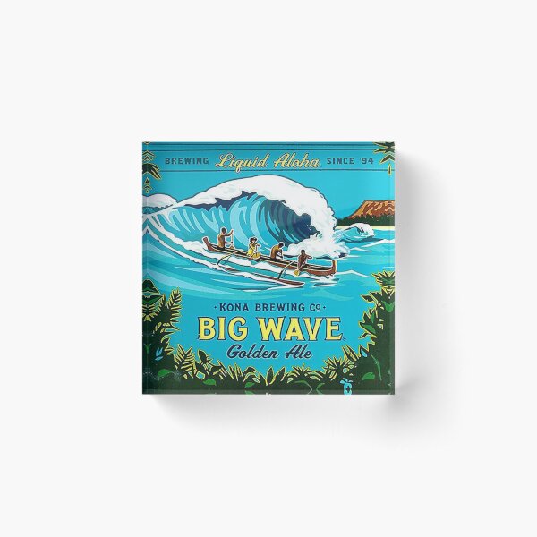 Big Wave Acrylic Block