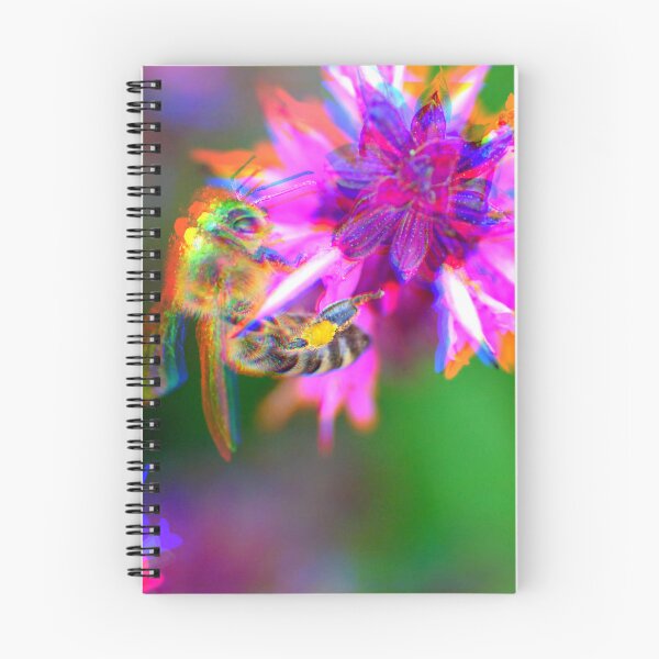 Item preview, Psychedelic Bee Sharp Flower  designed and sold by Stonio.
