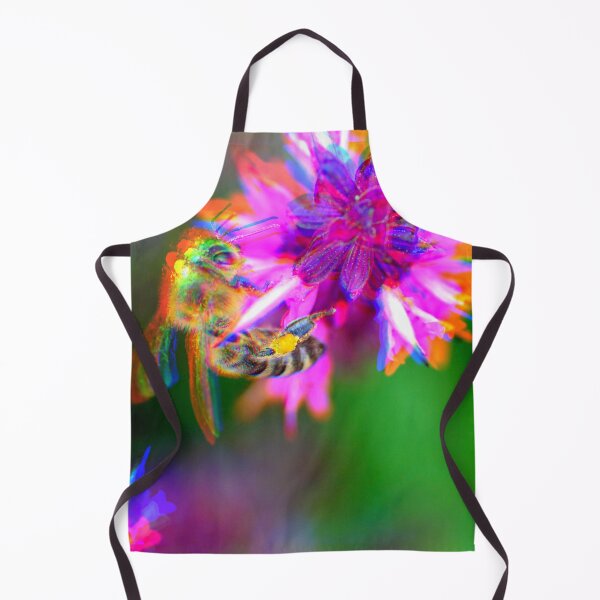 Item preview, Psychedelic Bee Sharp Flower designed and sold by Stonio.