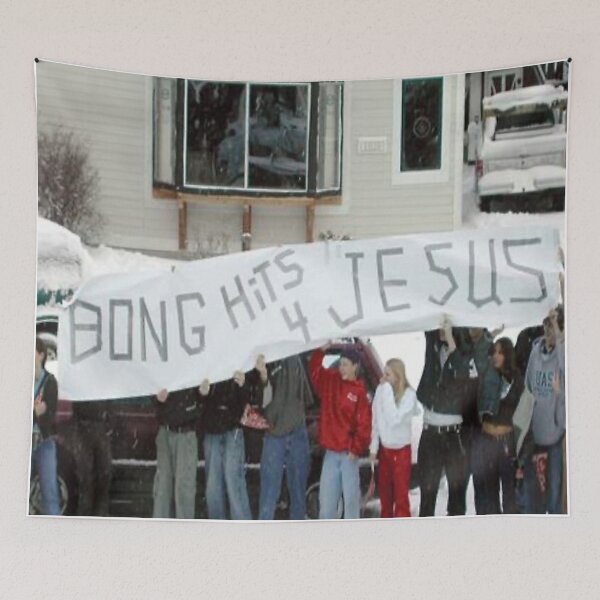 Item preview, Bong hits for Jesus designed and sold by alfredandrus.