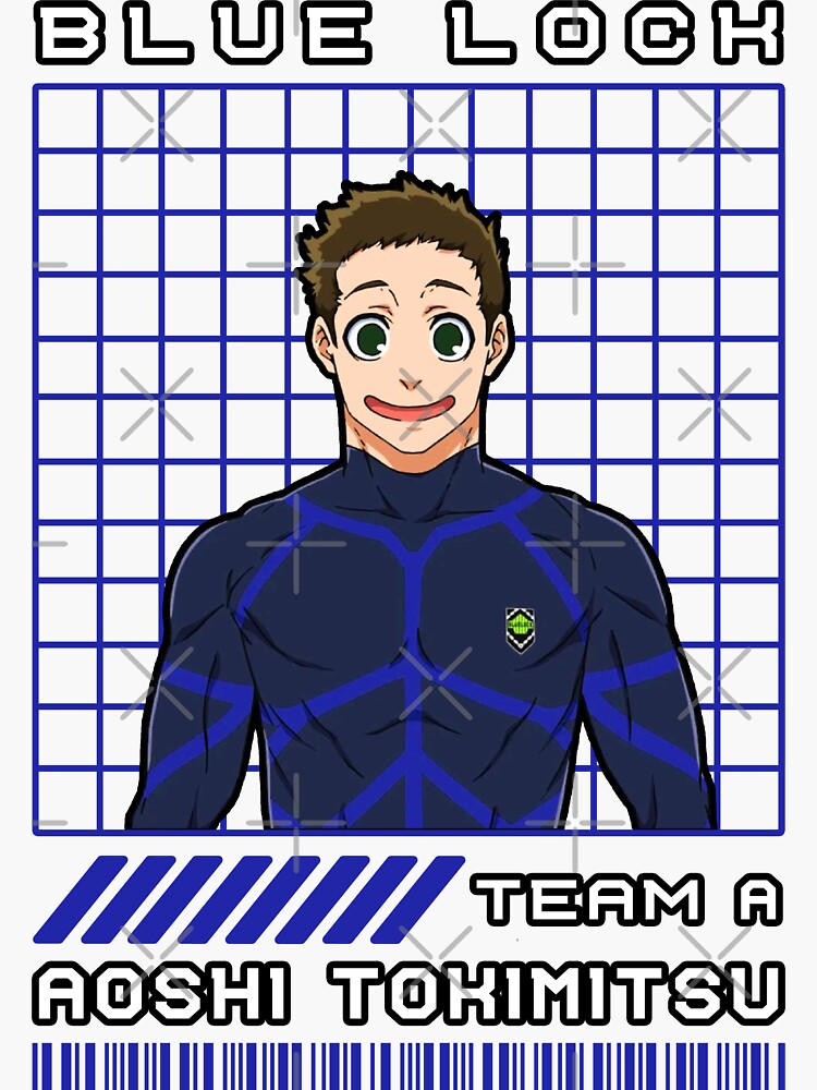 AOSHI TOKIMITSU - TEAM A - Blue Lock - Sticker