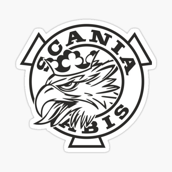 voiture scania Sticker