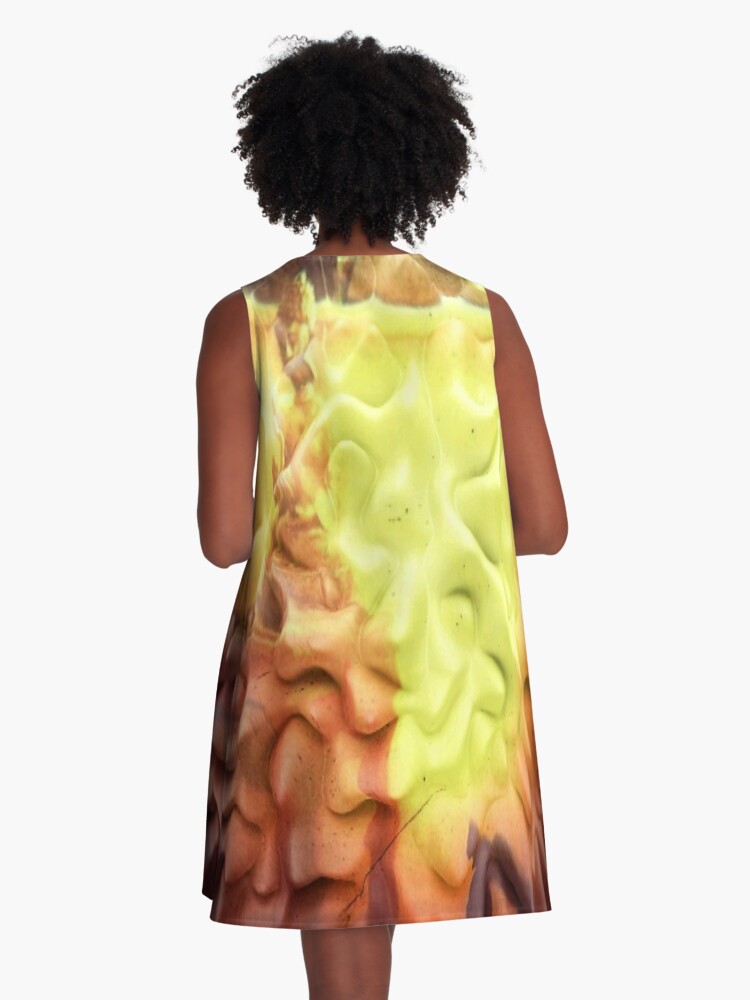 Thumbnail 3 of 4, A-Line Dress, Zen Burst Energy - She Says "You Know The One I Want" designed and sold by kinkatstyle.