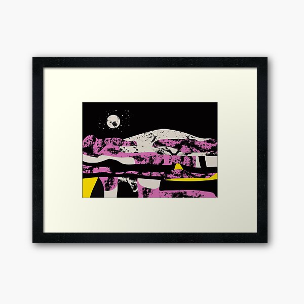 Pink vibe 2 Framed Art Print