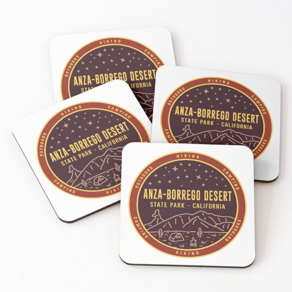 Item preview, Logotipo de dibujo del parque estatal del desierto de Anza-Borrego designed and sold by VanyaKar.