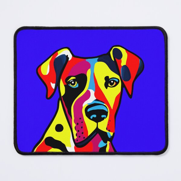 Artikelvorschau, Majestätische Dogge-Pop-Art entworfen und verkauft von dogpopart.