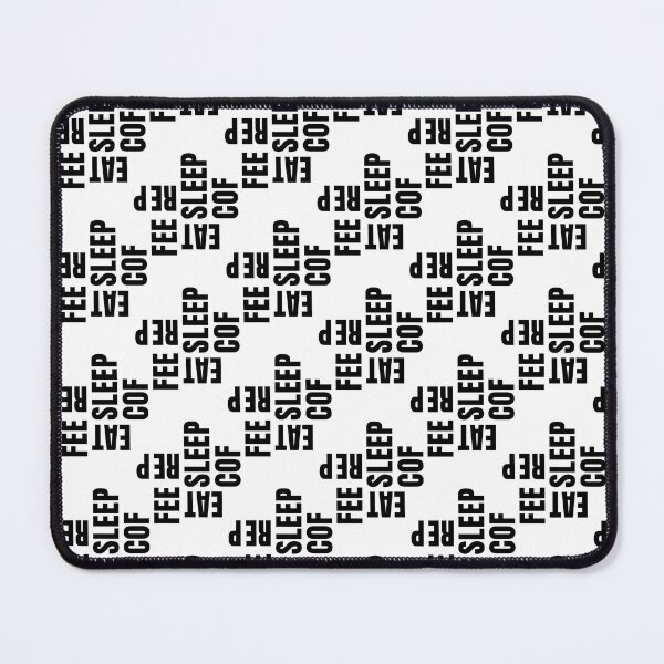 Item preview, Repeat Eat Sleep Coffee designed and sold by Oliveirallan.