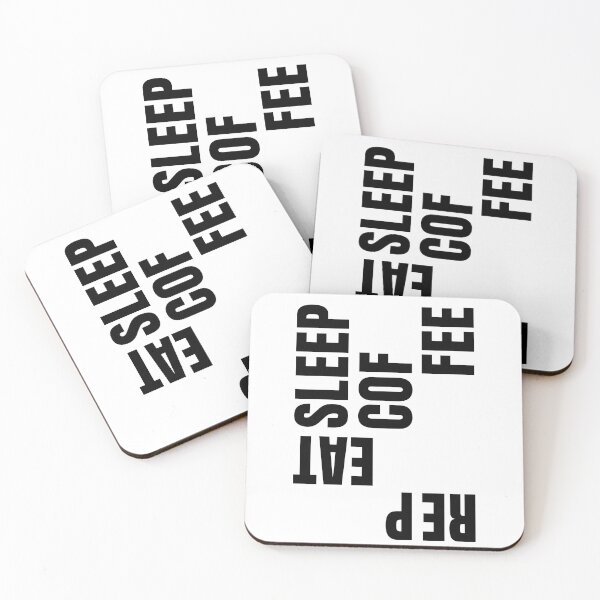 Item preview, Repeat Eat Sleep Coffee designed and sold by Oliveirallan.