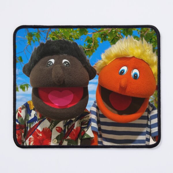 Item preview, readme puppets at beach designed and sold by bliink.