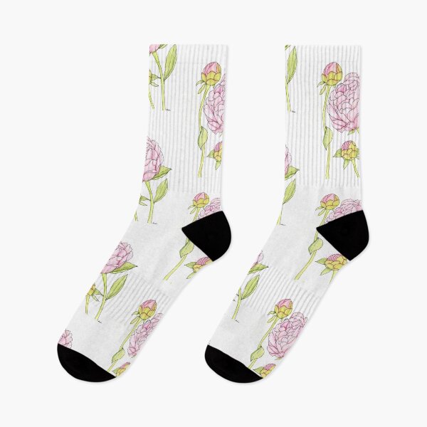 Item preview, Pink Peony and Peony Buds designed and sold by SunnyPainter.