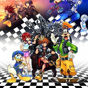Imagen de la obra Arte de personajes de Kingdom Hearts de romepleione