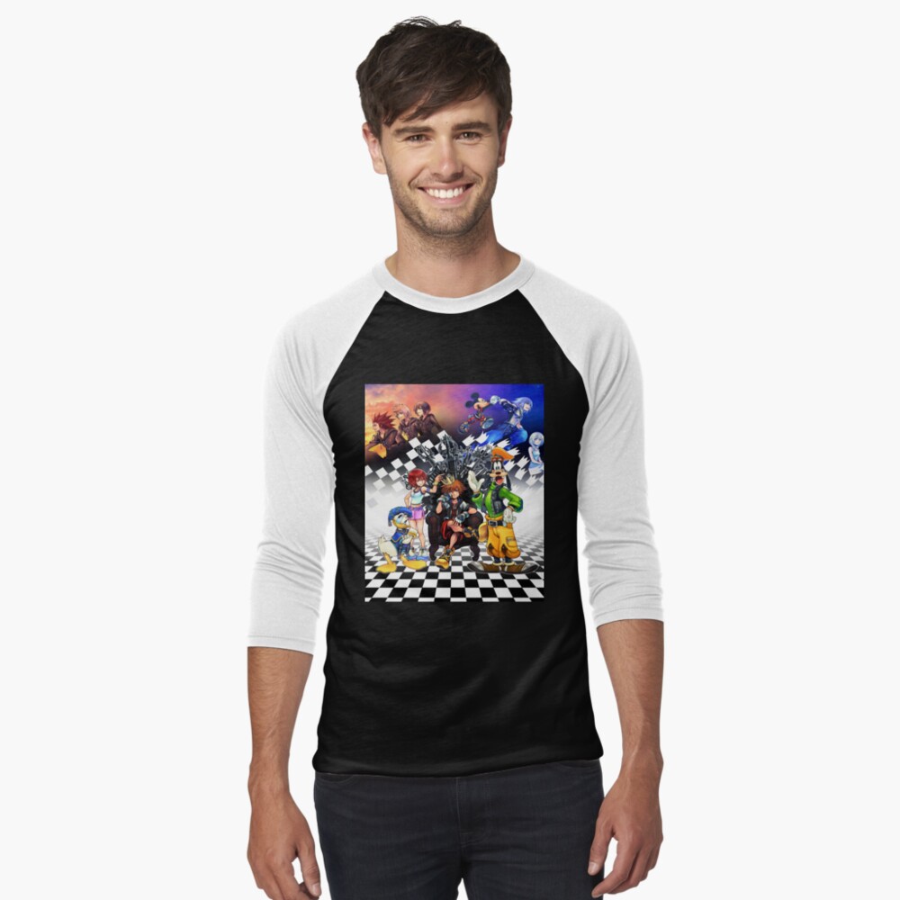 Vista previa del artículo con la obra «Camiseta ¾ estilo béisbol», diseñado y vendido por romepleione.