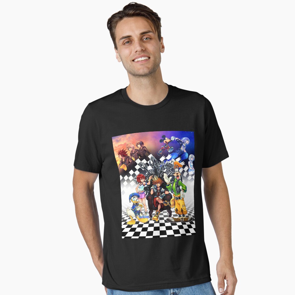 Vista previa del artículo con la obra «Camiseta esencial», diseñado y vendido por romepleione.