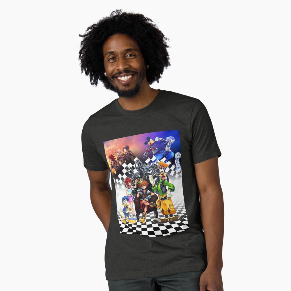 Vista previa del artículo con la obra «Camiseta de tejido mixto», diseñado y vendido por romepleione.