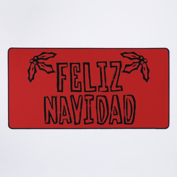 Item preview, Feliz Navidad with Holly (Black Ink Version) designed and sold by laforma.