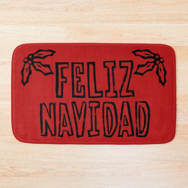 Item preview, Feliz Navidad with Holly (Black Ink Version) designed and sold by laforma.