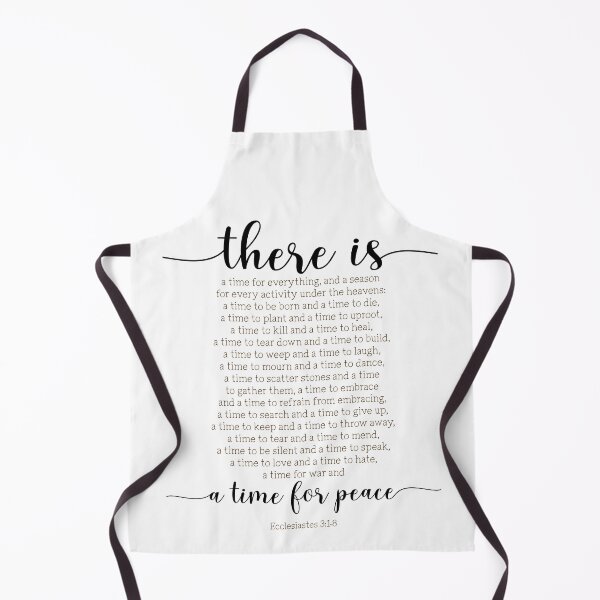 Item preview, There is a time for everything, Ecclesiastes 3:1-8 designed and sold by ArtfulZuzu.