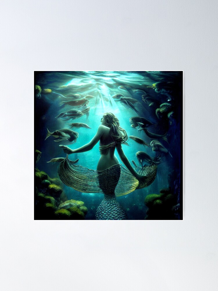 Underwater Sea life decor' Poster, picture, metal print, paint by  StoicMindset