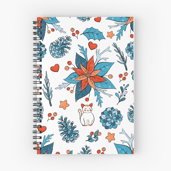 Item preview, Christmas cat foliage designed and sold by Elenanaylor.