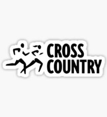 Cross Country Sticker