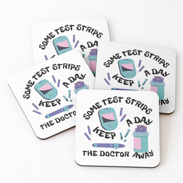 Item preview, Some Test Strips a Day Keep the Doctor Away designed and sold by SalxSal.