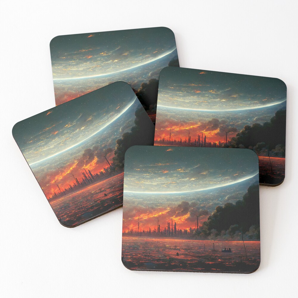 Item preview, Coasters (Set of 4) designed and sold by thenewovermind.