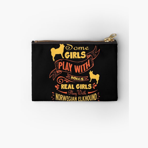Item preview, Real Girls Play With Norwegian Elkhound designed and sold by UnknownArtistt.