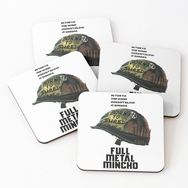 Item preview, Full Metal Mincho - Born to Shred - Poster designed and sold by DazArtDesigns.
