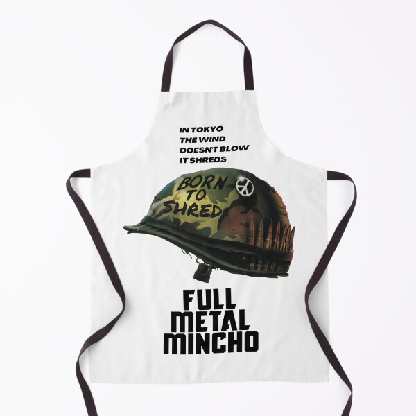 Item preview, Full Metal Mincho - Born to Shred - Poster designed and sold by DazArtDesigns.