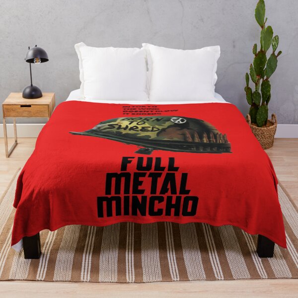 Item preview, Full Metal Mincho - Born to Shred - Poster designed and sold by DazArtDesigns.