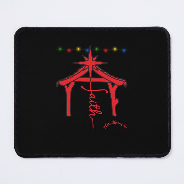 Item preview, Christmas We live by faith, not by sight. 2 Corinthians 5:7 designed and sold by onlyscriptures.