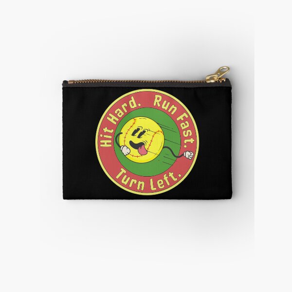Item preview, Softball - 3 Basic Rules: Hit Hard, Run Fast, Turn Left designed and sold by Batty4Boba.