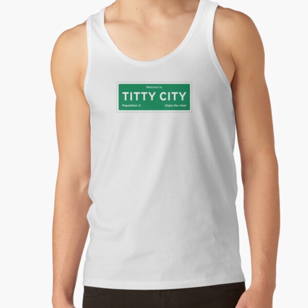 Busty Big Boobs Clothing Slutty Shirt Tank Top Bimbo - Titty Queen ~ Tank  Top