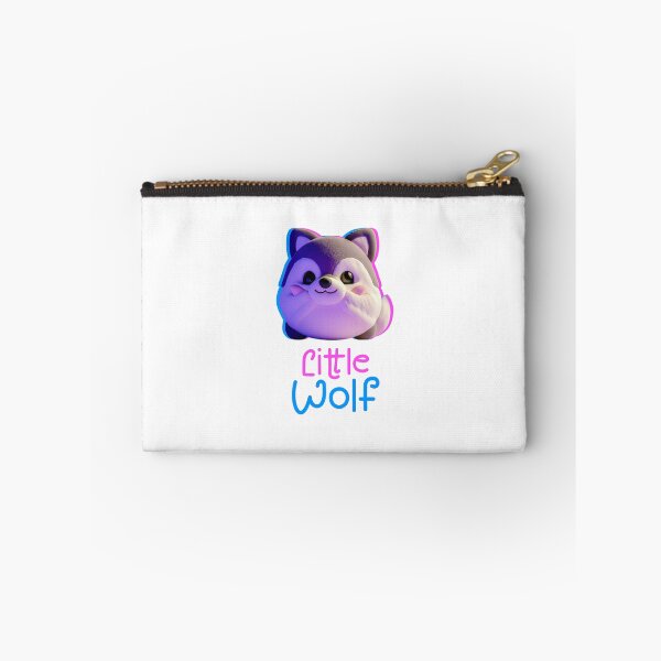Item preview, Little Wolf Baby - Marshmallow Toy Style art designed and sold by H Jonas.