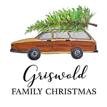 Christmas vacation Griswold family Christmas Essential T-Shirt for Sale by  birchandbark
