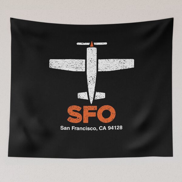 Item preview, San Francisco Airport Gift for Pilots designed and sold by Venue Pin.