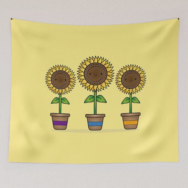 Item preview, CUTE SUNFLOWERS designed and sold by Amanda_Design ..