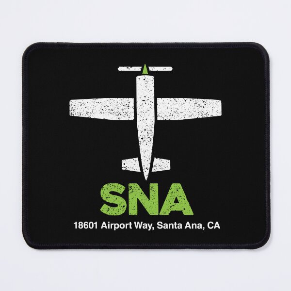 Item preview, Santa Ana Orange County Airport, Gift for Pilots designed and sold by Venue Pin.