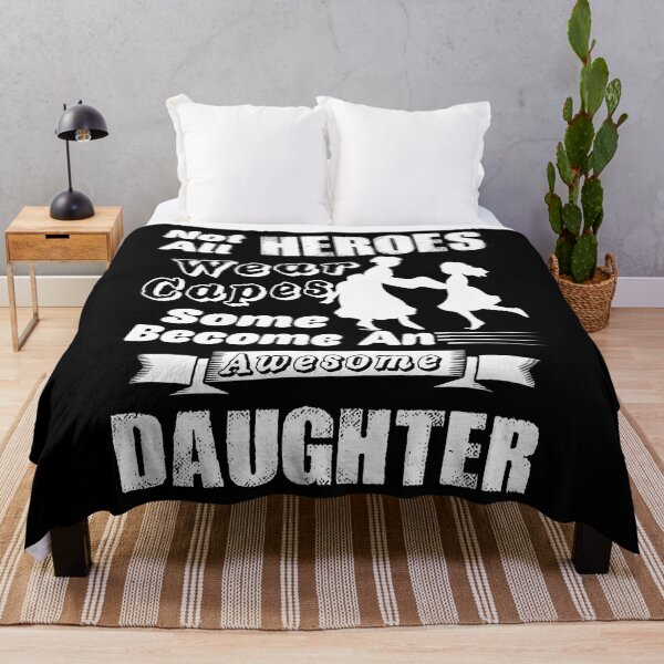 Item preview, Not All Heroes Wear Capes Some Become An Awesome Daughter designed and sold by UnknownArtistt.