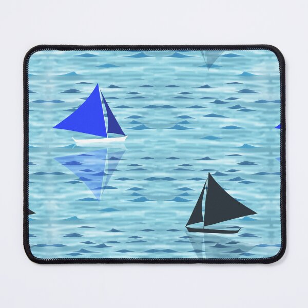 Item preview, sailboats, ships, boracay, sea, day, light, blue dream, waves, reflections, tranquility, smoothness, relaxation, rest designed and sold by Maria Mihailova.