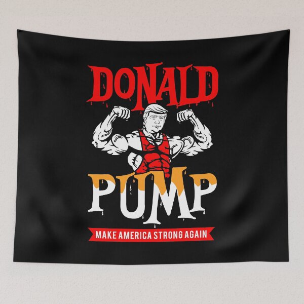 Item preview, Donald Pump Make America Strong Again designed and sold by PapaBujuGaming.