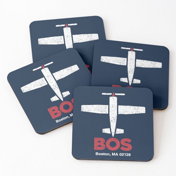 Item preview, Boston  Airport, Gift for Pilots designed and sold by Venue Pin.
