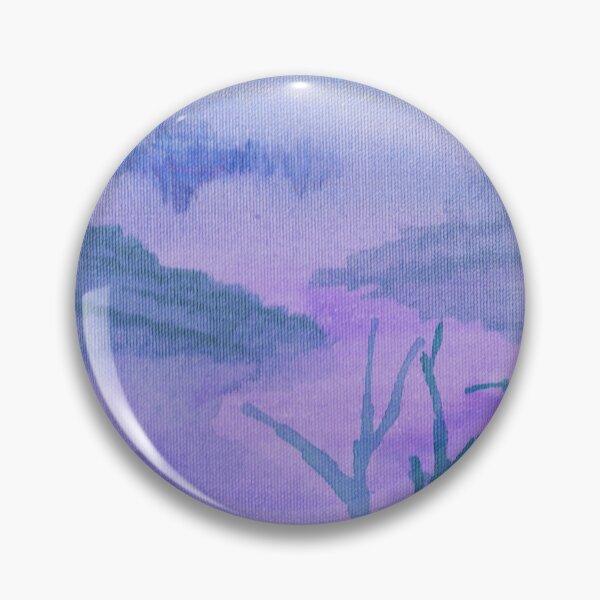 Item preview, Purple misty semi-abstract desert designed and sold by robinyukiko.