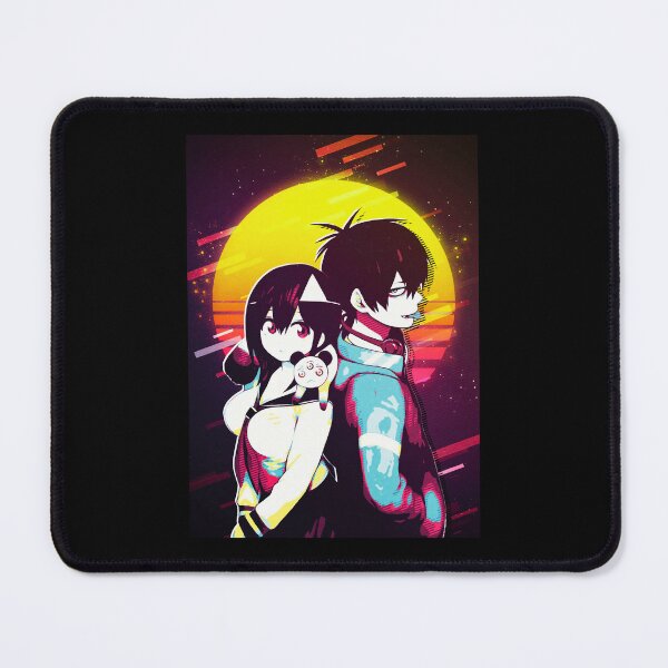 Item preview, Blood Lad Fuyumi Staz Vaporwave - Tshirt designed and sold by EffieDietrich.
