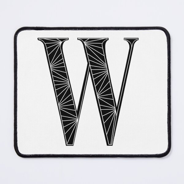 Item preview, Geometric W designed and sold by lezell.