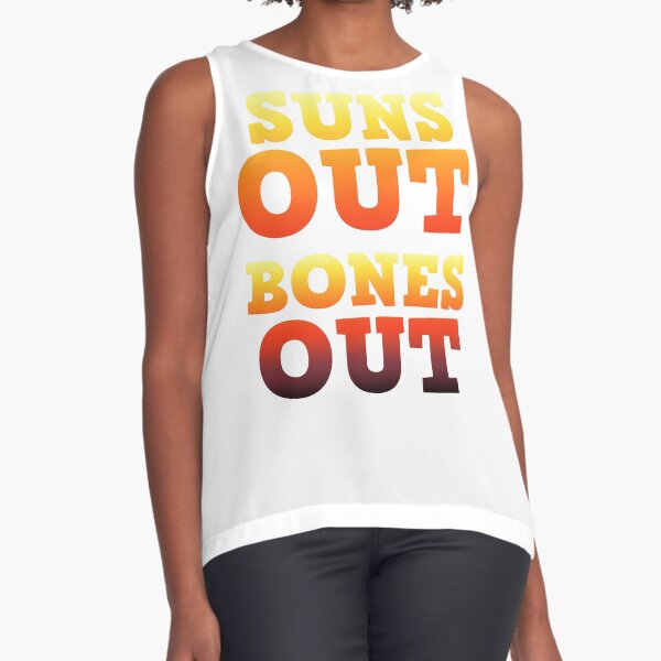 SUNS OUT BONES OUT Sleeveless Top