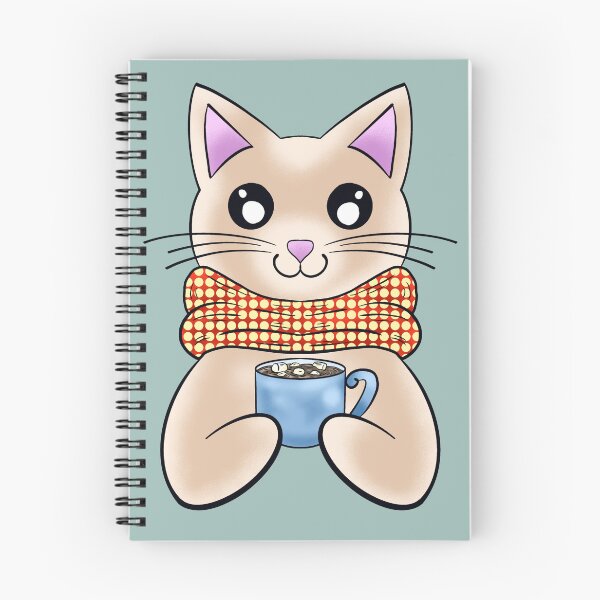 Item preview, Cat Enjoying A Cup Of Hot Chocolate With Background  designed and sold by missmann.